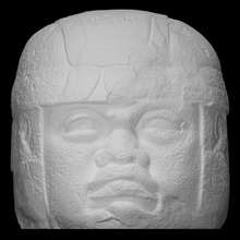 colossal cabeça monumento Varredura 3d print model - Mito3D