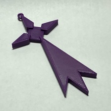 Hermine gioielleria pendente pendentif ermellino Bretagne 3d print model - Mito3D