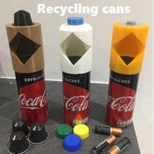 recycled recycling cans upcycling fuelinginnovation esso gb 3d print model - Mito3D