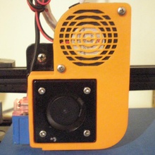 resfriamento ventilador duto tronxy x3 x1 Construir 3d impressora 3d print model - Mito3D