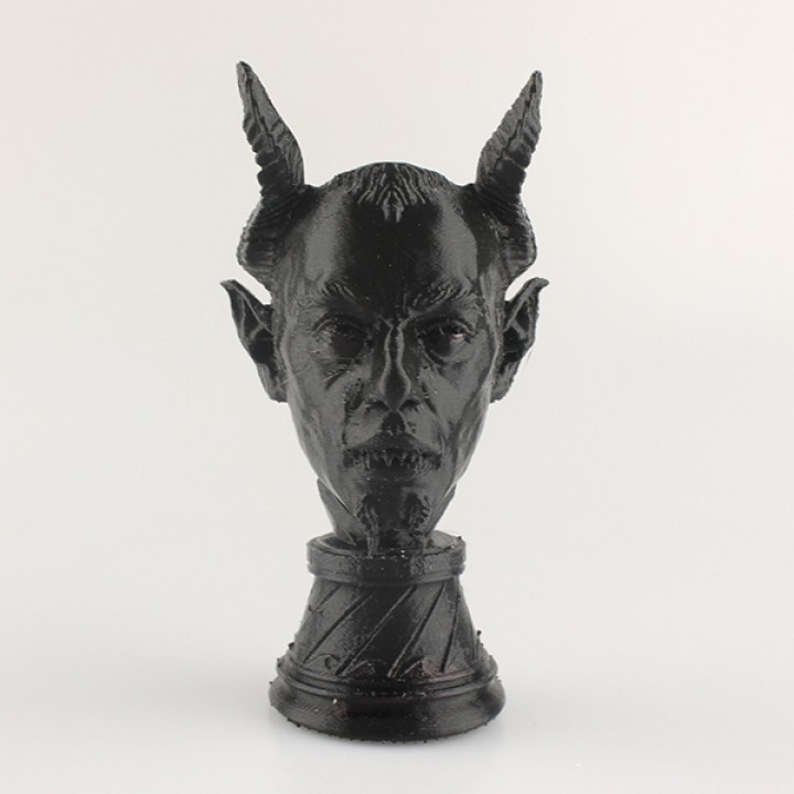 şeytan sanat hayranı cehennem lucifer haloween 3D print model - Mito3D