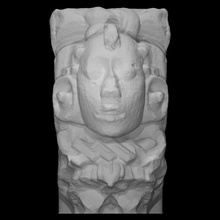 tête Maya personnage 2 analyse 3d print model - Mito3D