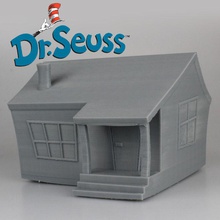 house cat hat toys & games book tactilegraphics thecatinthehat drseuss 3d print model - Mito3D