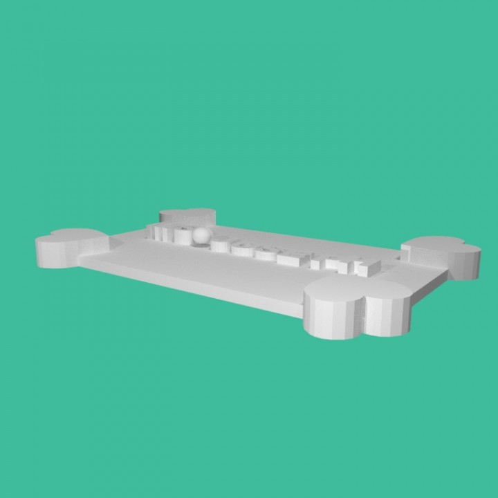 SM Giuseppe chiave catena tinkercad 3D print model - Mito3D