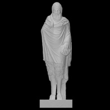 statua padella scansione greco mitologia 3d print model - Mito3D