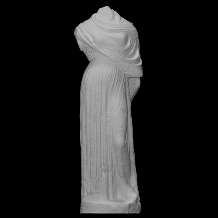 estatueta mulher Varredura 3D print model - Mito3D