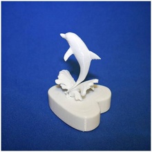 valentine's dolphin toys & games animals fish heart love valentine special valentinesday 3d print model - Mito3D