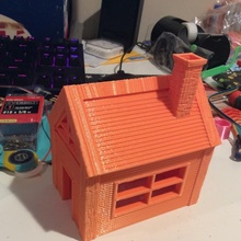 wooden cabin toys & games 3d print model - Mito3D