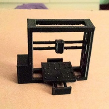 Lulzbot taz 1 3 boyutlu yazıcı model hayran Sanat oyuncak 3d print model - Mito3D