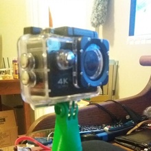 action camera holder gadgets & electronics hobby tools gopro actioncamera go-pro 3d print model - Mito3D