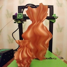wiggle vase & garden 3d cool wave 3d print model - Mito3D