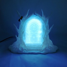 Türen Durin Ventilator Kunst Dekoration Lampe Tolkien lotr Herr Ringe Nachtlicht LED Lichter Moria Schmuckständer 3d print model - Mito3D