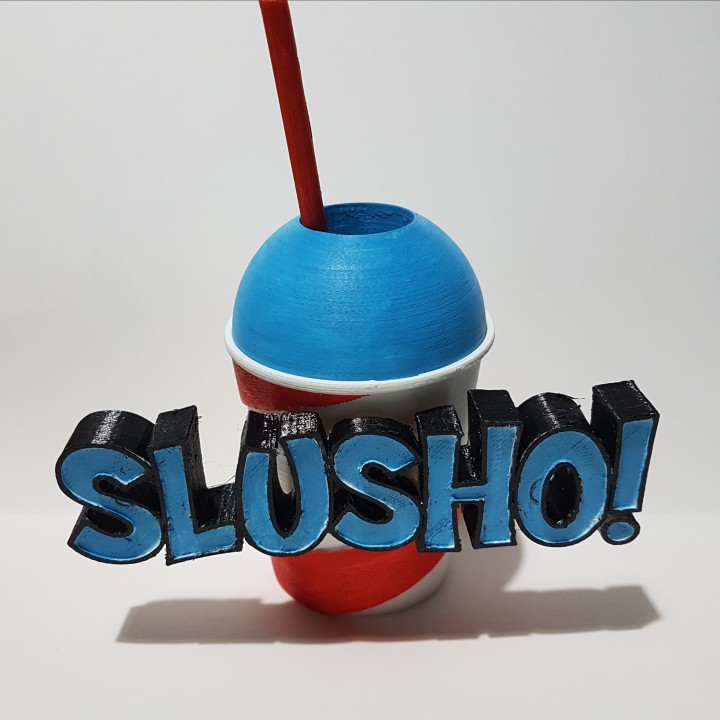 slusho cup fan art cloverfield arg thecloverfieldparadox slushocup youcan'tdrinkjustsix 3D print model - Mito3D