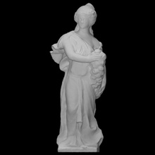 primavera escanear hembra mujer alegoría 3d print model - Mito3D