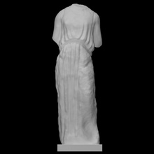 statue athena scan goddess greek mythology deity 3d print model - Mito3D