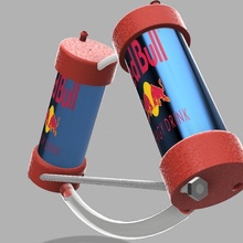 red bull electrolysis device upcycling 3d printer design water engineering sigma challenge redbull innovation fuel oxygen esso hydrogen sigmax 3d print model - Mito3D