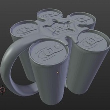agarrar 6 slimcan essochallenge escabrador paquetes 3d print model - Mito3D