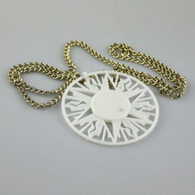 sun necklace jewellery 3d print model - Mito3D