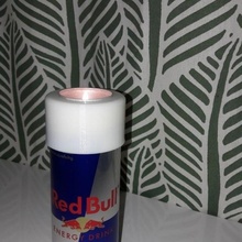 Tee Kerze Halter Unterstützung Upcycling Valentinstag Red Bull 250ml Teekerze 3d print model - Mito3D