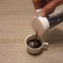 mokup & garden coffee recycle espresso waste moka italiansdoitbetter volcanopla reinvent smartfood 3d print model - Mito3D