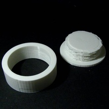 geocache 250ml riutilizzare upcycling alluminio 3d print model - Mito3D