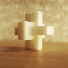 kongming bloqueo rompecabezas 6 piezas juegos juguetes chino puzzle tradicional 3d print model - Mito3D