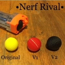 nerf rival munición juguetes juegos pistola pasatiempo niños jugar juguete Apolo tpe Niños tpu 3d print model - Mito3D