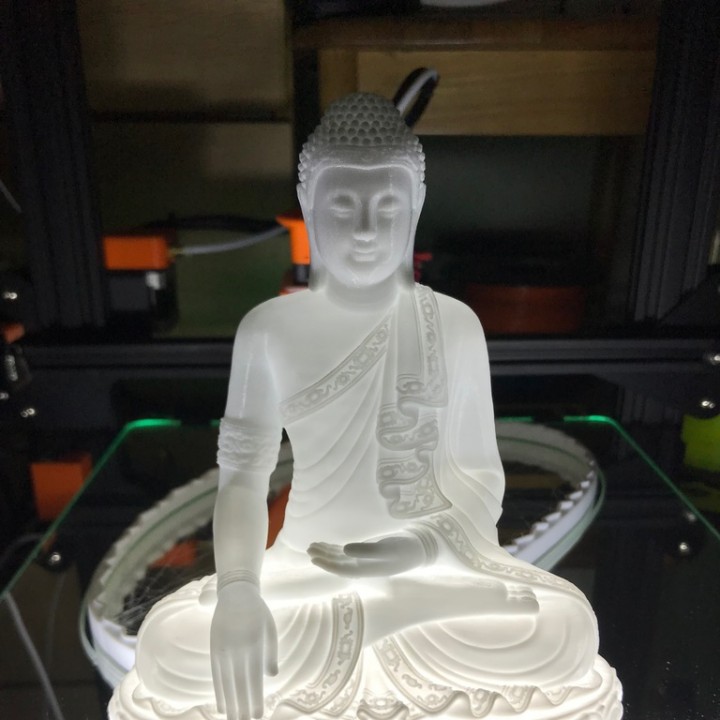 işe alma Buda uşak ver Led ışık temel Bahçe 3D print model - Mito3D