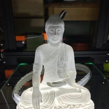 contrata Buda fuertehero LED ligero base jardín 3d print model - Mito3D
