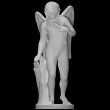 amor querido alma preparando tormento escanear mariposa Dios griego mitología Eros 3d print model - Mito3D