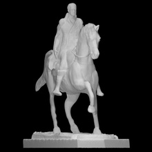 Rey Jorge iii escanear George III 3d print model - Mito3D