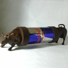 Toro rojo reciclado toro 3d print model - Mito3D