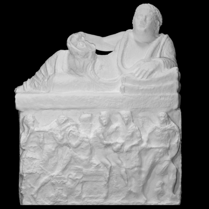 sarcophagus scan 3D print model - Mito3D