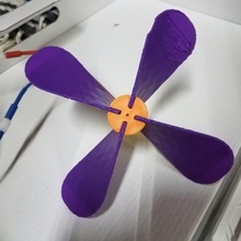 camarade ventilateur lame jouets Jeux construction 3d print model - Mito3D
