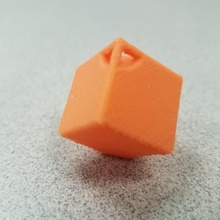 cube pêche bobber sports Extérieur altoïdes récipient attirail pôle barre tacle coffre 3d print model - Mito3D
