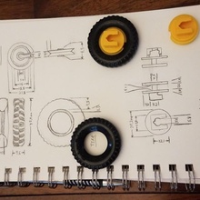 construccion rueda juguetes juegos reemplazo neumático ruedas precio pescador llantas 3d print model - Mito3D