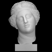 head singing talking dionysus scan god greek mythology myth 3d print model - Mito3D