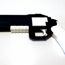 altéré carbone takeshi Kovacs ' nommé pistolet accessoires cosplay 3d print model - Mito3D