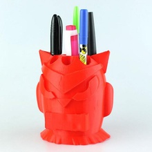 owl pencil holder & garden 3d print model - Mito3D