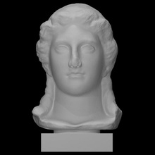 Kopf Apollo Scan griechisch Mythologie Mythos 3d print model - Mito3D