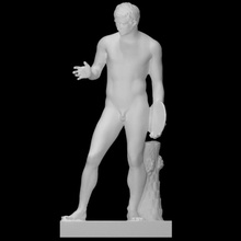 discophorus scan man athlete 3d print model - Mito3D
