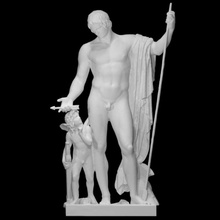 Mars Cupidon analyse Dieu grec mythologie romain mythe 3d print model - Mito3D