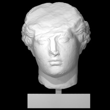 cabeza diosa escanear retrato 3d print model - Mito3D