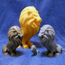 tempête Lion statue jouets Jeux animal décoration warcraft sensationnel World of Warcraft fanart 3d print model - Mito3D