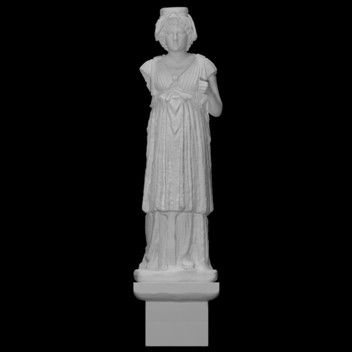 statue femme analyse femelle 3D print model - Mito3D
