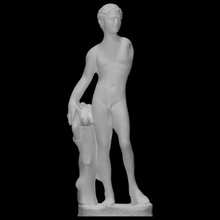 estatua joven hombre escanear masculino 3d print model - Mito3D