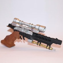s-5 blaster pistol starwars battlefront 2 props & cosplay game gun star weapon xbox playstation pc wars 3d print model - Mito3D