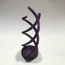 spiralling art education decoration spiral 3d print model - Mito3D