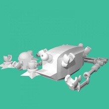 star wars mamuth 1 tinkercad 3d print model - Mito3D