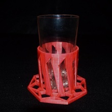 beverage cup holder & garden 3d print model - Mito3D